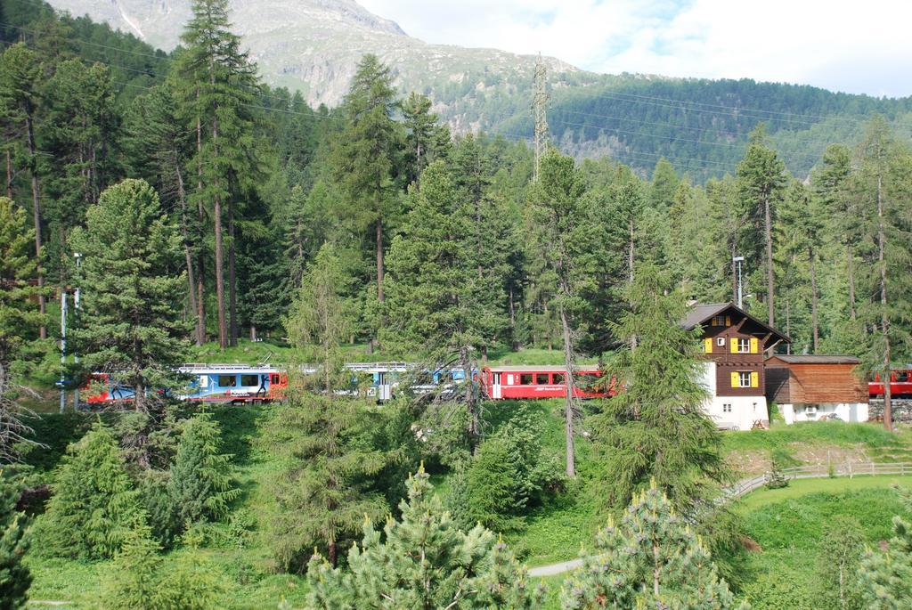 Chesa La Furia Lejlighed Pontresina Værelse billede
